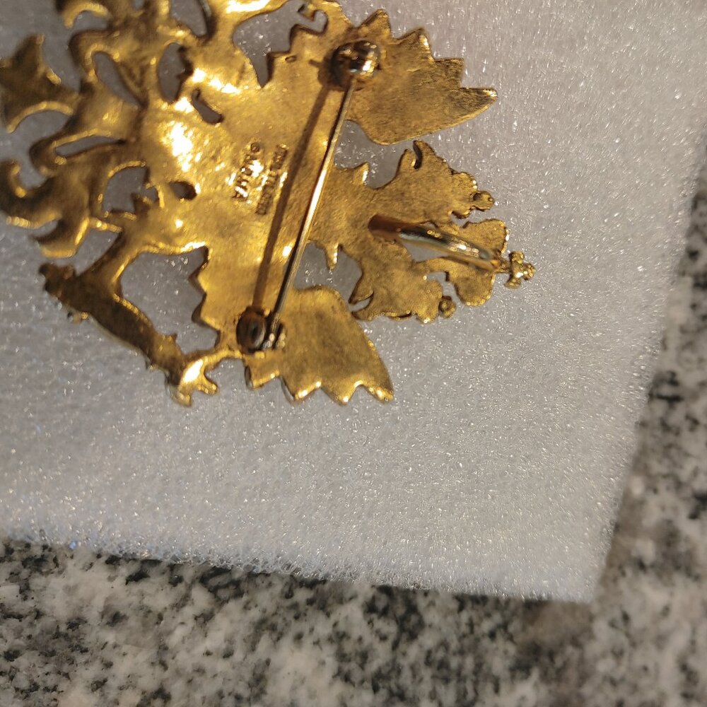Imperial Eagle brooch / Pendant, Signed - Picture 14 of 16